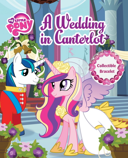 Size: 651x800 | Tagged: a canterlot wedding, a wedding in canterlot, book, bracelet, derpibooru import, irl, jewelry, merchandise, photo, princess cadance, safe, shining armor