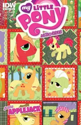 Size: 900x1384 | Tagged: safe, derpibooru import, apple bloom, apple brown betty, apple fritter, applejack, babs seed, big macintosh, braeburn, uncle orange, earth pony, pony, spoiler:comic, apple family member, male, stallion