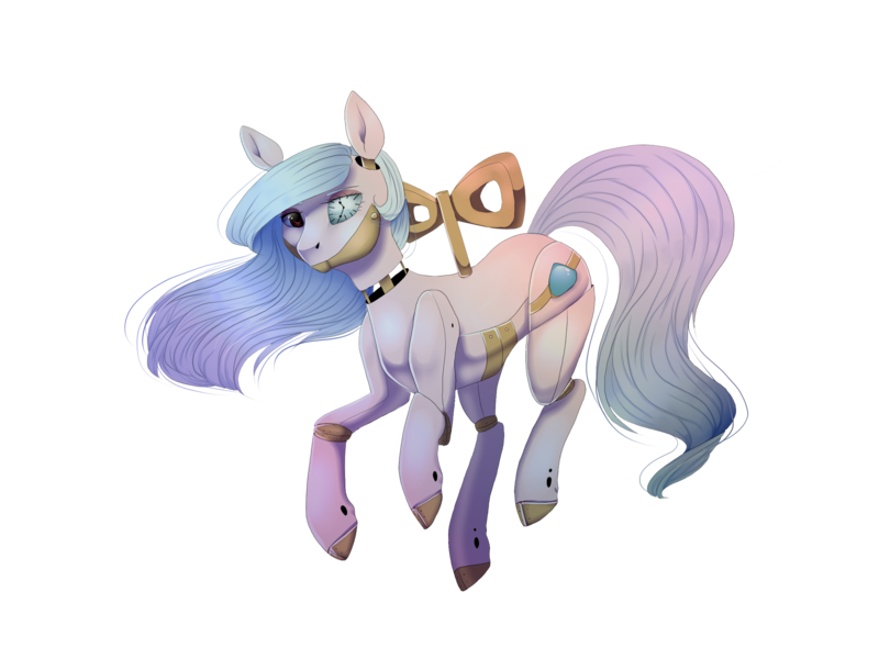 Size: 2400x1800 | Tagged: safe, artist:maria-fly, derpibooru import, oc, oc:octavius pearl, unofficial characters only, pony, robot, robot pony, simple background, solo, steamling, steampunk, transparent background