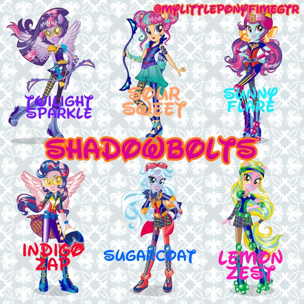 Size: 2048x2048 | Tagged: safe, derpibooru import, indigo zap, lemon zest, sci-twi, sour sweet, sugarcoat, sunny flare, twilight sparkle, equestria girls, instagram, shadow six, super ponied up