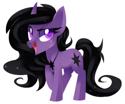 Size: 4260x3566 | Tagged: safe, artist:sorasku, derpibooru import, oc, oc:shadow caster, unofficial characters only, pony, unicorn, absurd resolution, curved horn, female, mare, simple background, solo, transparent background