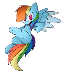 Size: 845x960 | Tagged: artist:mr. rottson, derpibooru import, missing cutie mark, rainbow dash, safe, simple background, solo, transparent background