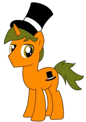 Size: 6432x9152 | Tagged: safe, derpibooru import, oc, oc:top hat, unofficial characters only, pony, unicorn, 2017 community collab, derpibooru community collaboration, absurd resolution, male, simple background, solo, stallion, transparent background, vector