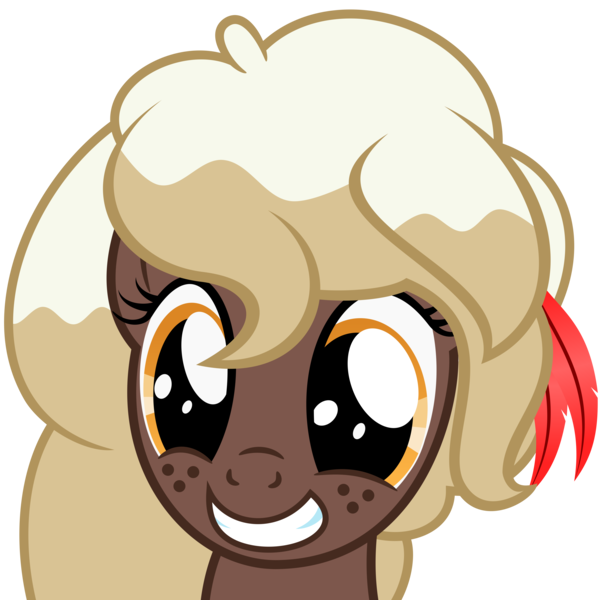 Size: 6667x6667 | Tagged: absurd resolution, artist:besttubahorse, bust, cute, derpibooru import, freckles, oc, oc:sweet mocha, safe, simple background, solo, squee, transparent background, unofficial characters only, vector