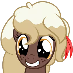Size: 6667x6667 | Tagged: absurd resolution, artist:besttubahorse, bust, cute, derpibooru import, freckles, oc, oc:sweet mocha, safe, simple background, solo, squee, transparent background, unofficial characters only, vector