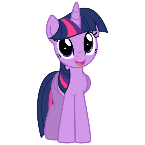 Size: 500x500 | Tagged: safe, artist:ashidaru, derpibooru import, twilight sparkle, twilight sparkle (alicorn), alicorn, pony, cute, female, folded wings, looking at you, mare, open mouth, simple background, solo, transparent background, twiabetes, vector