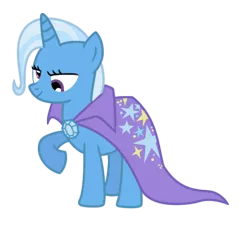 Size: 456x413 | Tagged: safe, artist:drlonepony, derpibooru import, trixie, pony, unicorn, derp, female, mare, simple background, solo, transparent background, vector