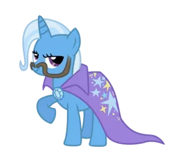 Size: 470x410 | Tagged: safe, artist:drlonepony, derpibooru import, trixie, pony, unicorn, facial hair, female, mare, moustache, simple background, solo, transparent background, vector