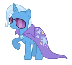 Size: 452x407 | Tagged: safe, artist:drlonepony, derpibooru import, hoity toity, trixie, pony, unicorn, female, mare, shade, simple background, solo, transparent background, vector