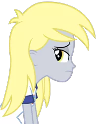 Size: 2569x3275 | Tagged: safe, artist:sketchmcreations, derpibooru import, derpy hooves, equestria girls, legend of everfree, bored, side view, simple background, solo, transparent background, vector