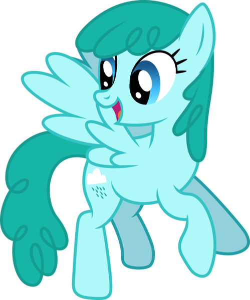 Size: 6001x7213 | Tagged: safe, artist:deratrox, derpibooru import, spring melody, sprinkle medley, pegasus, pony, dragonshy, .svg available, absurd resolution, open mouth, simple background, smiling, solo, transparent background, vector