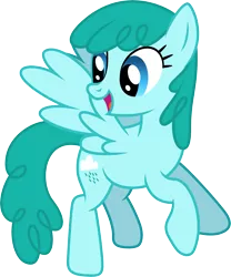 Size: 6001x7213 | Tagged: safe, artist:deratrox, derpibooru import, spring melody, sprinkle medley, pegasus, pony, dragonshy, .svg available, absurd resolution, open mouth, simple background, smiling, solo, transparent background, vector