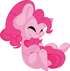 Size: 947x963 | Tagged: artist:cutepencilcase, biting, cute, derpibooru import, diapinkes, edit, editor:wcctnoam, eyes closed, hug, pinkie pie, safe, simple background, solo, tail bite, tail hug, transparent background, vector