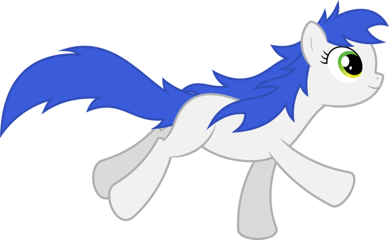 Size: 10378x6400 | Tagged: safe, artist:parclytaxel, derpibooru import, oc, oc:eri muybridge, unofficial characters only, earth pony, pony, .svg available, absurd resolution, blank flank, galloping, simple background, smiling, solo, transparent background, vector, windswept mane