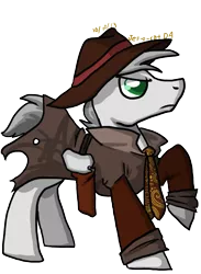 Size: 801x1097 | Tagged: artist:jell-o-cat, derpibooru import, fallout equestria, oc, oc:prodigious peddler, safe, solo, tales of a junk town pony peddler, unofficial characters only
