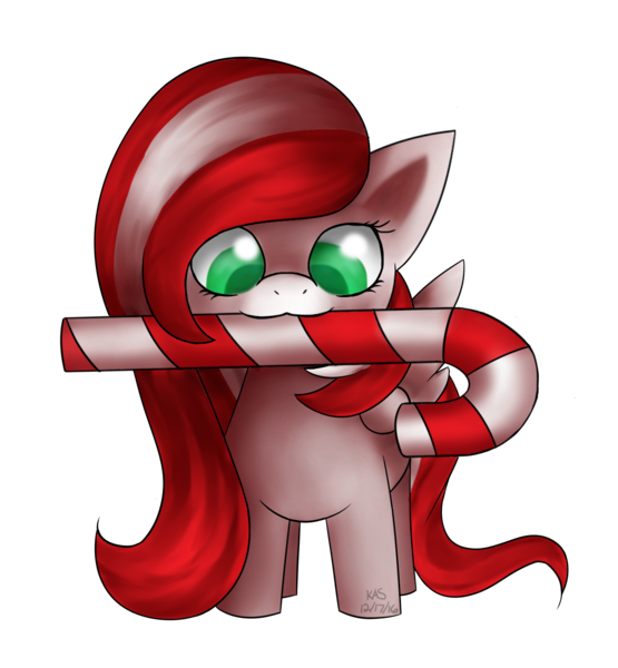 Size: 1193x1290 | Tagged: safe, artist:stardustlily03, derpibooru import, oc, oc:peppermint bliss, unofficial characters only, pegasus, pony, candy, candy cane, female, filly, food, mouth hold, simple background, solo, transparent background