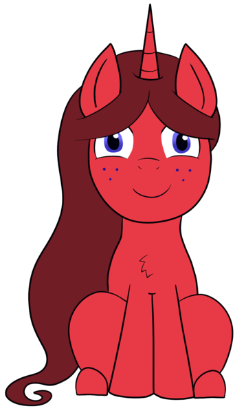 Size: 1331x2229 | Tagged: safe, artist:feralroku, derpibooru import, oc, oc:keet, unofficial characters only, pony, unicorn, 2017 community collab, derpibooru community collaboration, chest fluff, colt, freckles, irc, male, simple background, sitting, smiling, solo, transparent background