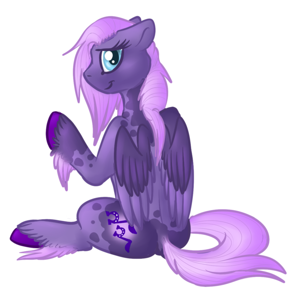 Size: 1200x1200 | Tagged: safe, artist:felisrandomis, derpibooru import, oc, oc:kanti, unofficial characters only, pegasus, pony, 2017 community collab, derpibooru community collaboration, shy, simple background, sitting, solo, transparent background