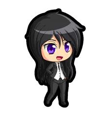 Size: 540x600 | Tagged: artist:zantyarz, chibi, clothes, derpibooru import, human, humanized, humanized oc, oc, oc:quick bullet, safe, simple background, smiling, solo, transparent background, unofficial characters only