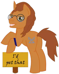 Size: 1758x2184 | Tagged: safe, artist:planetkiller, derpibooru import, oc, oc:planetkiller, unofficial characters only, pony, unicorn, 2017 community collab, derpibooru community collaboration, .svg available, cutie mark, glasses, inkscape, male, ponysona, raised hoof, sign, simple background, smiling, solo, stallion, svg, transparent background, vector