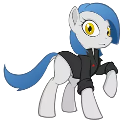 Size: 1200x1200 | Tagged: safe, artist:darkdoomer, derpibooru import, oc, oc:lorelei kernav, unofficial characters only, earth pony, pony, 2017 community collab, derpibooru community collaboration, clothes, simple background, solo, transparent background, uniform