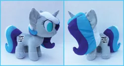 Size: 1387x742 | Tagged: safe, artist:lilmoon, derpibooru import, oc, oc:moonlight flower, unofficial characters only, pony, unicorn, female, irl, mare, photo, plushie, solo