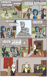 Size: 1000x1650 | Tagged: artist:king-koder, comic, comic:post-fallout equestria, derpibooru import, fallout equestria, oc, oc:homage, oc:littlepip, oc:regina grimfeathers, oc:velvet remedy, safe, unofficial characters only