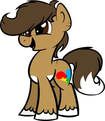 Size: 842x968 | Tagged: safe, artist:binkyt11, derpibooru import, oc, oc:binky, unofficial characters only, earth pony, pony, black outlines, cute, happy, medibang paint, simple background, smiling, solo, transparent background, unshorn fetlocks