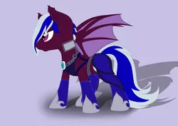 Size: 3507x2480 | Tagged: safe, artist:dratze, derpibooru import, oc, oc:night armor, unofficial characters only, bat pony, pony, armor, night guard, solo