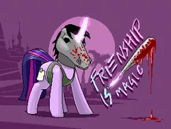 Size: 320x240 | Tagged: bat, blood, canterlot, derpibooru import, don juan, grimdark, hoers mask, hotline miami, mask, pixel art, solo, twilight sparkle