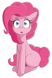 Size: 569x841 | Tagged: safe, artist:zigorsun, derpibooru import, pinkie pie, missing cutie mark, simple background, solo, transparent background