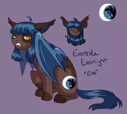 Size: 900x805 | Tagged: safe, artist:vampireselene13, derpibooru import, oc, oc:eventide everlight, unofficial characters only, bat pony, pony, female, mare, solo