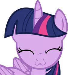 Size: 10657x11768 | Tagged: safe, artist:cyanlightning, derpibooru import, twilight sparkle, twilight sparkle (alicorn), alicorn, pony, every little thing she does, .svg available, :3, absurd resolution, catface, cute, eyes closed, female, folded wings, mare, simple background, solo, transparent background, twiabetes, vector