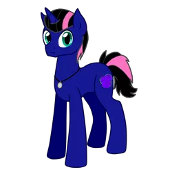 Size: 5184x5184 | Tagged: safe, artist:glacierfrostclaw, derpibooru import, oc, oc:prince lionheart, unofficial characters only, pony, unicorn, absurd resolution, jewelry, male, pendant, simple background, solo, stallion, transparent background