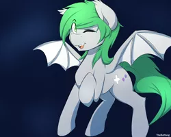 Size: 2000x1600 | Tagged: safe, artist:thebatfang, derpibooru import, oc, unofficial characters only, bat pony, pony, flying, male, night, simple background, solo, stallion, wings