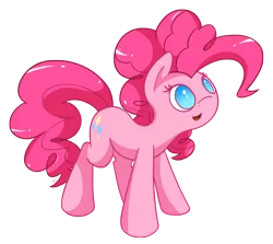 Size: 1626x1451 | Tagged: artist:flamevulture17, cute, derpibooru import, diapinkes, looking up, open mouth, pinkie pie, safe, simple background, smiling, solo, transparent background