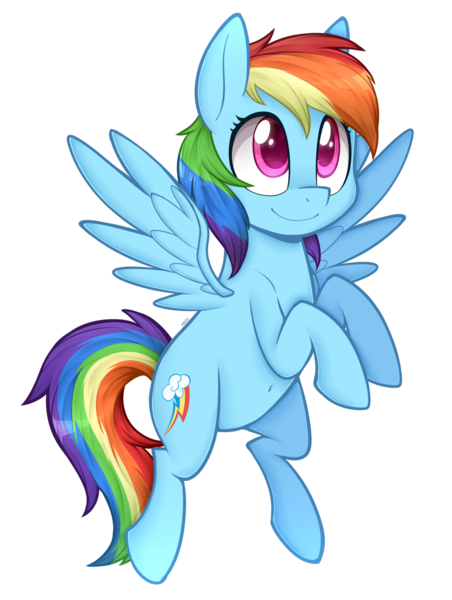 Size: 942x1250 | Tagged: safe, artist:higgly-chan, derpibooru import, rainbow dash, belly button, cute, dashabetes, flying, raised hoof, simple background, smiling, solo, spread wings, transparent background