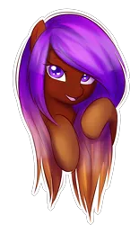 Size: 1762x2847 | Tagged: safe, artist:askbubblelee, derpibooru import, oc, oc:shining light, unofficial characters only, earth pony, pony, bust, commission, cute, female, freckles, heart eyes, lidded eyes, long mane, looking at you, mare, ocbetes, open mouth, purple eyes, simple background, smiling, solo, transparent background, wingding eyes