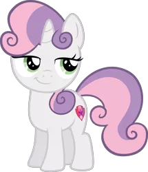 Size: 4419x5129 | Tagged: absurd resolution, artist:osipush, cutie mark, derpibooru import, safe, simple background, smug, solo, .svg available, sweetie belle, the cmc's cutie marks, the fault in our cutie marks, transparent background, vector