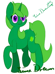 Size: 429x573 | Tagged: safe, artist:limedreaming, derpibooru import, oc, oc:lime dream, unofficial characters only, pony, unicorn, female, mare, simple background, solo, transparent background