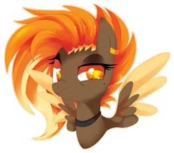 Size: 3642x3204 | Tagged: safe, artist:sorasku, derpibooru import, oc, oc:pop rock, unofficial characters only, pegasus, pony, female, high res, mare, simple background, solo, transparent background