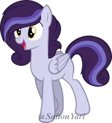 Size: 600x658 | Tagged: safe, artist:t-aroutachiikun, derpibooru import, oc, oc:prince dauphin, unofficial characters only, pegasus, pony, base used, male, offspring, parent:princess cadance, parent:shining armor, parents:shiningcadance, simple background, solo, stallion, transparent background