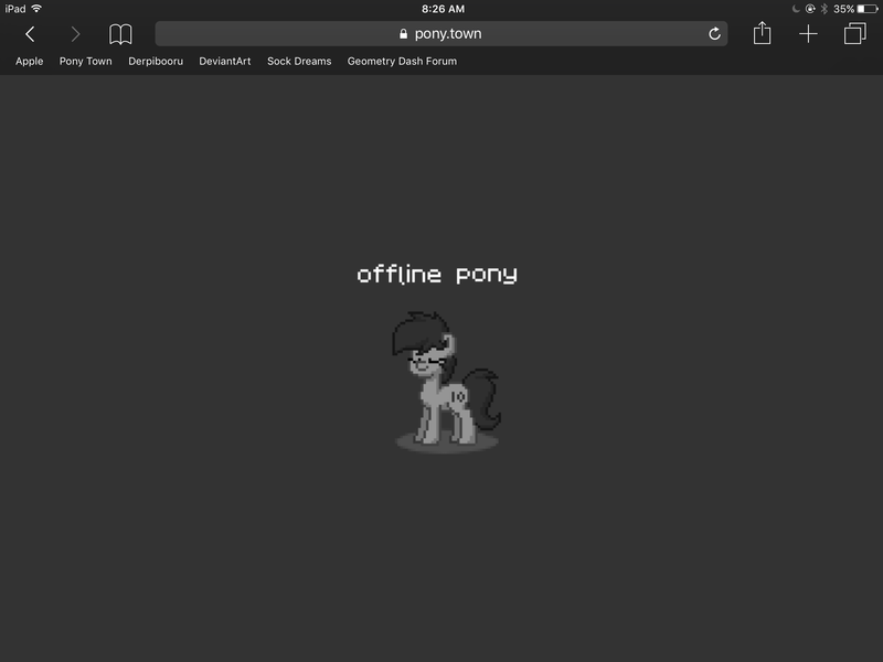 Size: 2048x1536 | Tagged: derpibooru import, oc, oc:offline, oh shit, pony town, safari, safe, solo, unofficial characters only