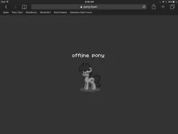 Size: 2048x1536 | Tagged: derpibooru import, oc, oc:offline, oh shit, pony town, safari, safe, solo, unofficial characters only