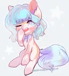 Size: 2857x3127 | Tagged: safe, artist:princess-liliana, derpibooru import, oc, unofficial characters only, earth pony, pony, bow, female, high res, mare, neck bow, one eye closed, solo, yawn