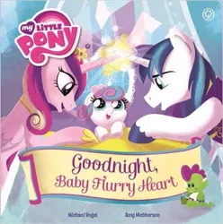 Size: 495x500 | Tagged: artist:amy mebberson, book, derpibooru import, family, good night baby flurry heart, horns are touching, light spell, male, merchandise, my little pony logo, official, princess cadance, princess flurry heart, safe, shining armor, shiningcadance, shipping, straight, united kingdom