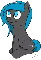 Size: 400x576 | Tagged: safe, artist:jaomt2015, derpibooru import, oc, oc:ghost lily, unofficial characters only, earth pony, pony, female, mare, simple background, sitting, solo, transparent background