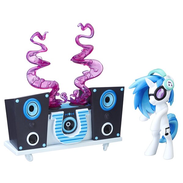 Size: 1500x1500 | Tagged: safe, derpibooru import, vinyl scratch, pony, bipedal, fan series, guardians of harmony, headphones, simple background, solo, speakers, toy, turntable, white background