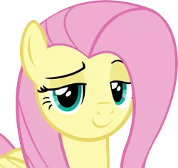 Size: 11479x10843 | Tagged: absurd resolution, artist:cyanlightning, derpibooru import, fluttershy, lidded eyes, looking at you, raised eyebrow, safe, simple background, smug, solo, .svg available, transparent background, vector, viva las pegasus