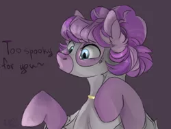 Size: 2560x1920 | Tagged: safe, artist:zortie, derpibooru import, oc, unofficial characters only, pony, 2spooky, female, mare, solo, spooky